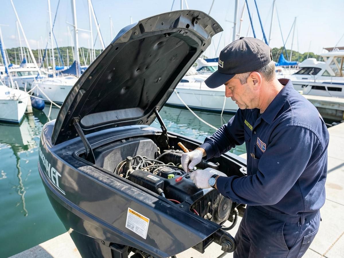 Annual outboard inspection
